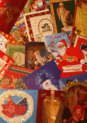 Cartes anciennes de Noël pleines de charme